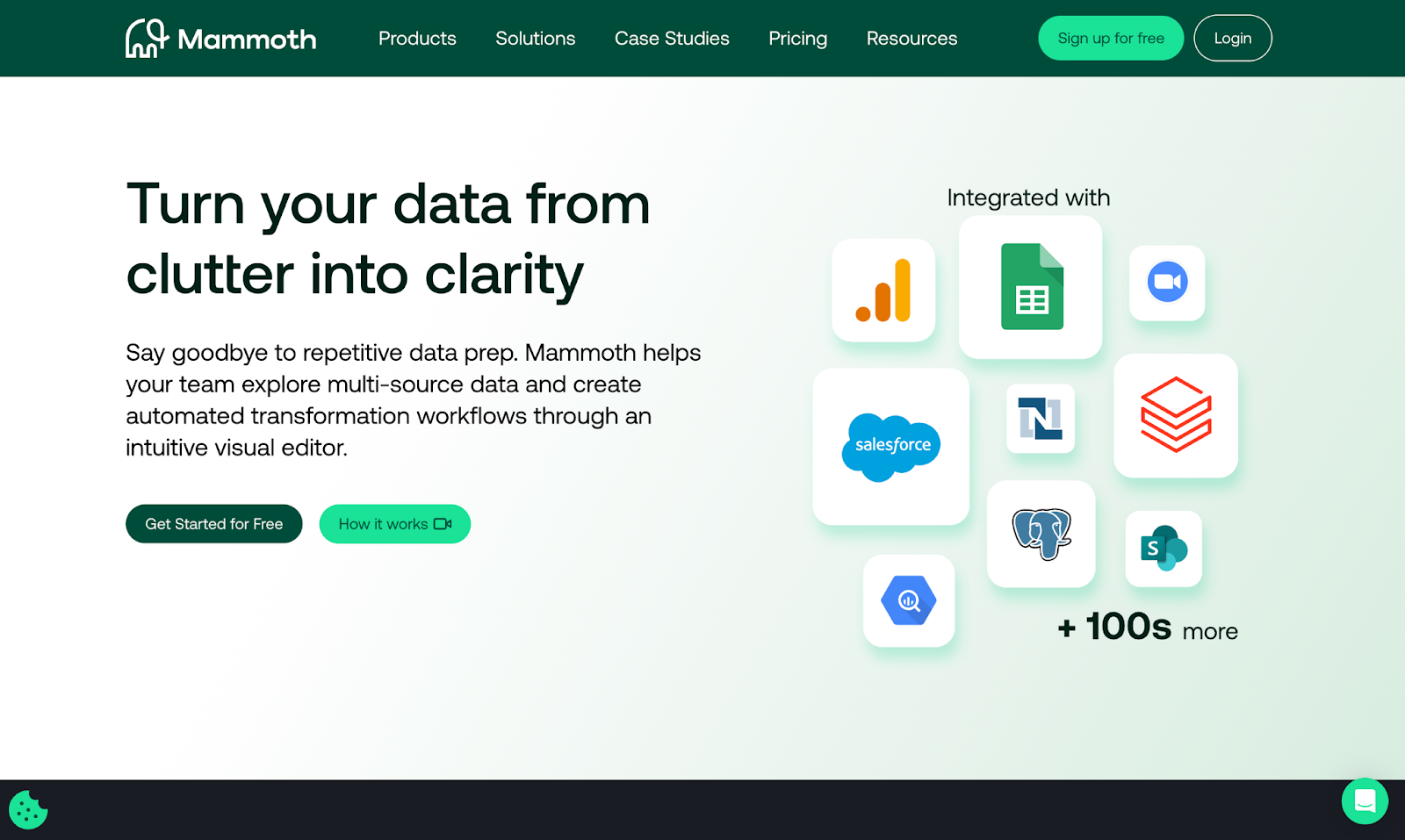 Alteryx Competitor: Mammoth